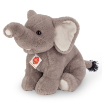 Elefant sitzend 35 cm