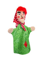 Handpuppe Hexe
