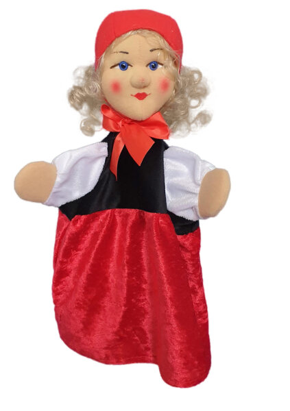 Handpuppe Rotkäppchen
