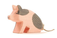 Ferkel sitzend