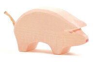 Schwein Rüssel tief