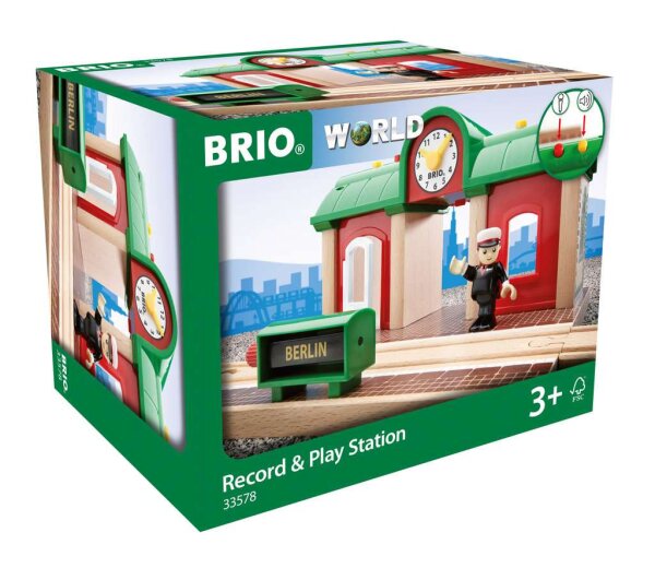 Sprechender Bahnhof/Record and Play Station