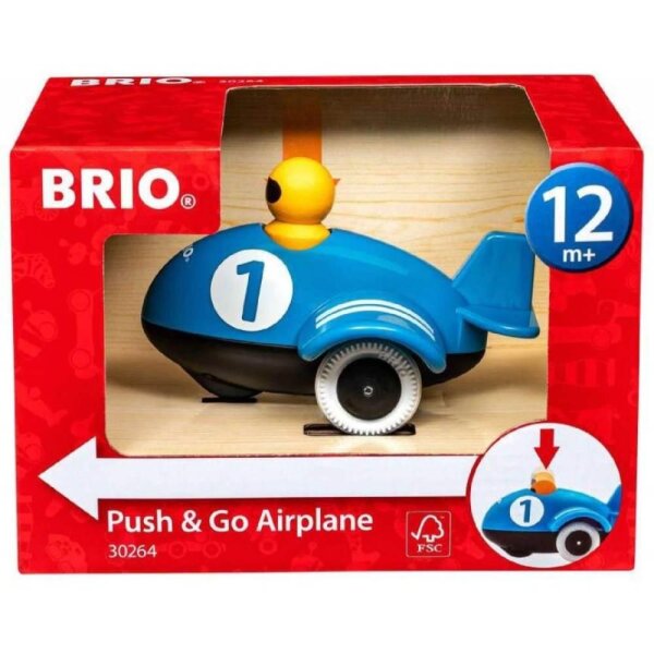 Push and Go Airplane