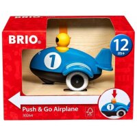Push and Go Airplane