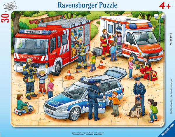 Puzzle Spannende Berufe (30 Teile)