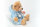 Teddy Schlafanzug blau