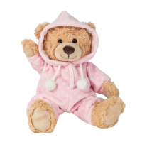 Teddy Schlafanzug rosa (30 cm)