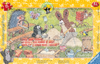Puzzle der kleine Maulwurf und seine Freunde (15 Teile)