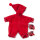 Babyanzug Zipfelm&uuml;tze rot (Gr. S)