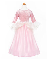 Pink rose princess dress 7-8