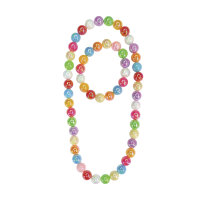 Regenbogen  Set Kette/ Armband