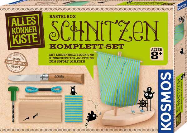 Schnitzen komplett Set