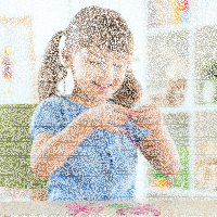 Be creative Pearl Animals
