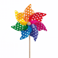 Windrad Regenbogen 88cm