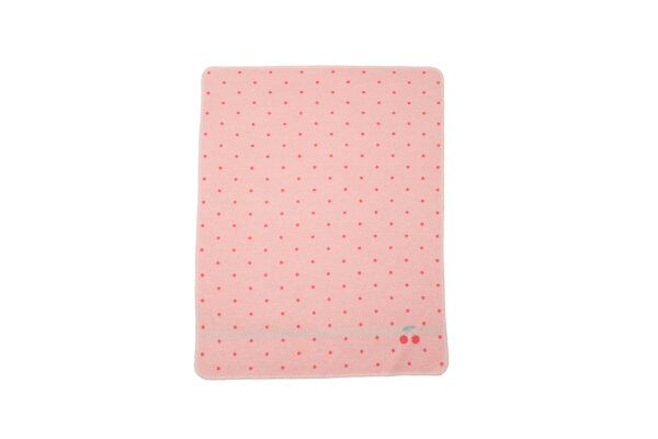 Babydecke Kirschen