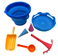 7 in 1 Sandtoys (blau)