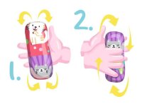 Samtweiche Tier-Glibschis