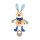 Minispieluhr Hase, blau