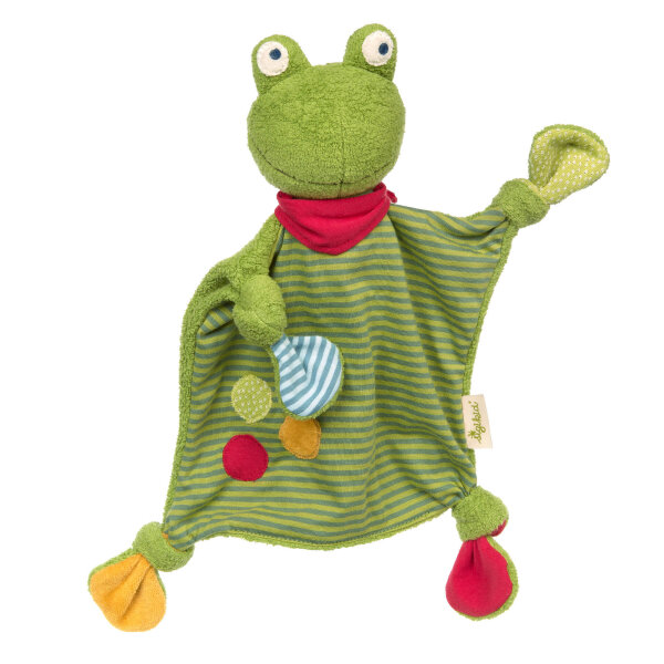 Schnuffeltuch Frosch Grün