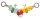 Wagenkette Butterfly Yellow