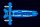Mini Micro deluxe Glow LED  artic blue