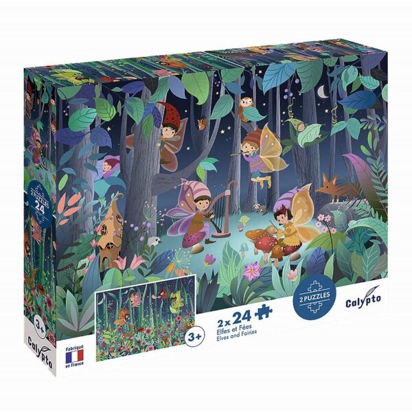 Elfen und Feen Puzzle