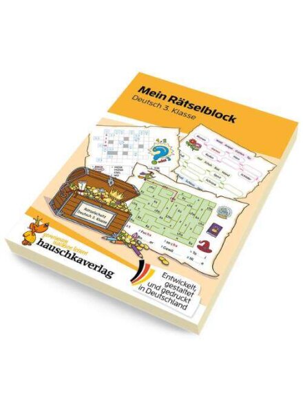 Mein Rätselblock Deutsch 3. Klasse