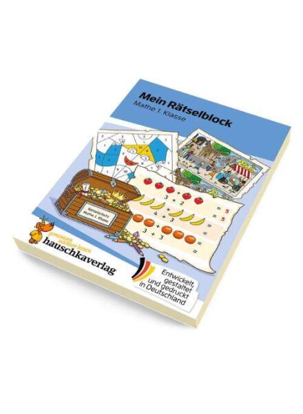 Mein Rätselblock Mathe 1. Klasse