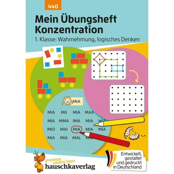 Mein Übungsheft Konzentration 1. Klasse
