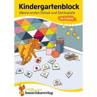 Kindergartenblock Rätseln und Denkspiele