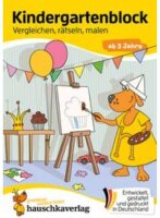 Kindergartenblock Vergleichen, rätseln, malen