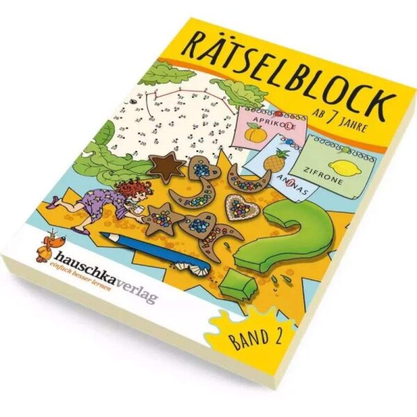 Rätselblock ab 7 Jahre Band 2