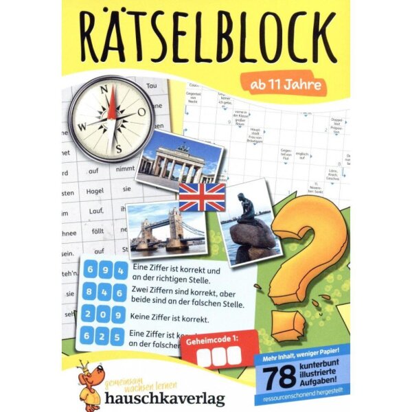 R&auml;tselblock ab 11 Jahre
