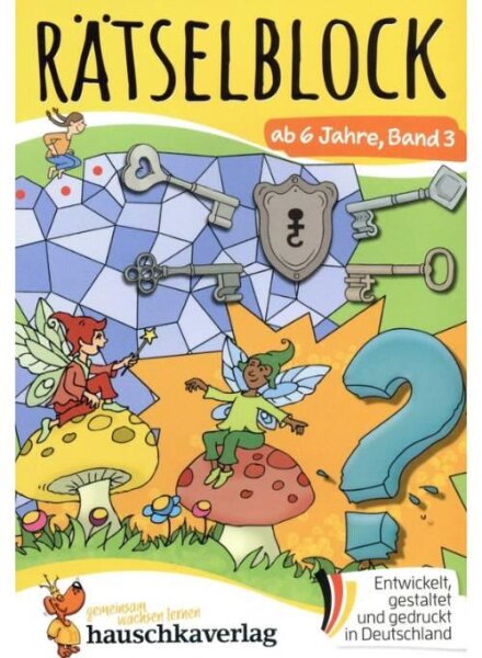 Rätselblock ab 6 Jahre, Band 3