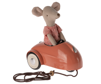 Mouse Car Coral
