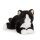 Schlenkerkatze schwarz 30 cm