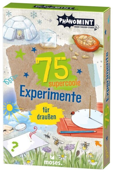 75 supercoole Experimente für draussen