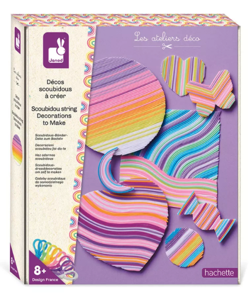 Scoubidous B&auml;nderdeko zum Basteln