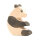 Panda sitzend