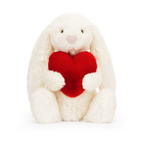 Hase mit Herz/Bashful Red Love Heart Bunny