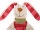 Schnuffeltuch Hase pink gestreift