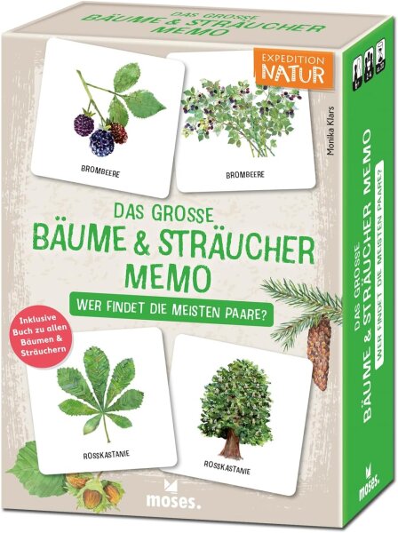 Das grosse B&auml;ume & Str&auml;ucher Memo