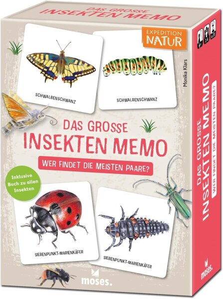 Das grosse Insekten Memo