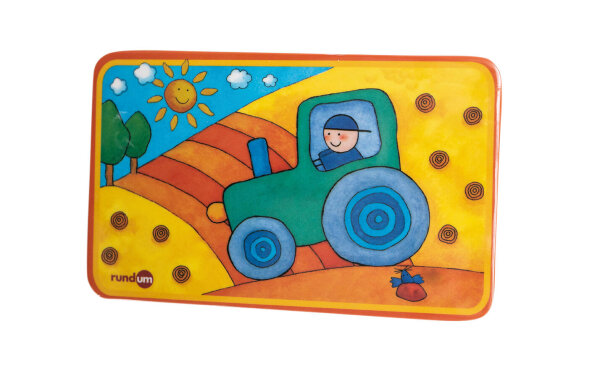 Fr&uuml;hst&uuml;cksbrettchen Traktor