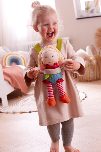 Puppentragesitz Bl&auml;ttertraum