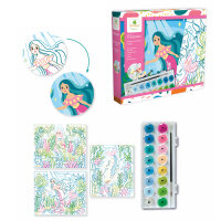 Malen nach Zahlen Meerjungfrauen