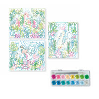 Malen nach Zahlen Meerjungfrauen