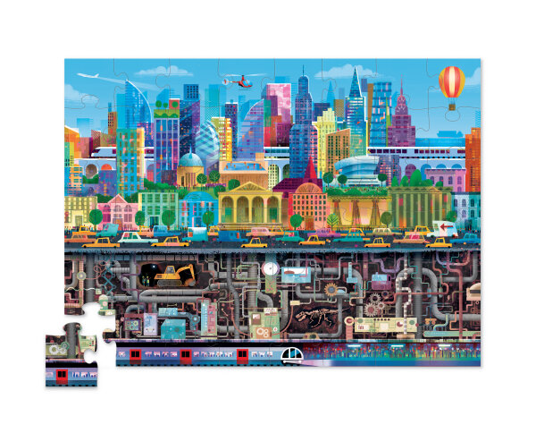 Puzzle Drunter Drüber