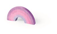Strassenkreide Regenbogen