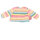 T-Shirt bunte Streifen (30/36 cm)